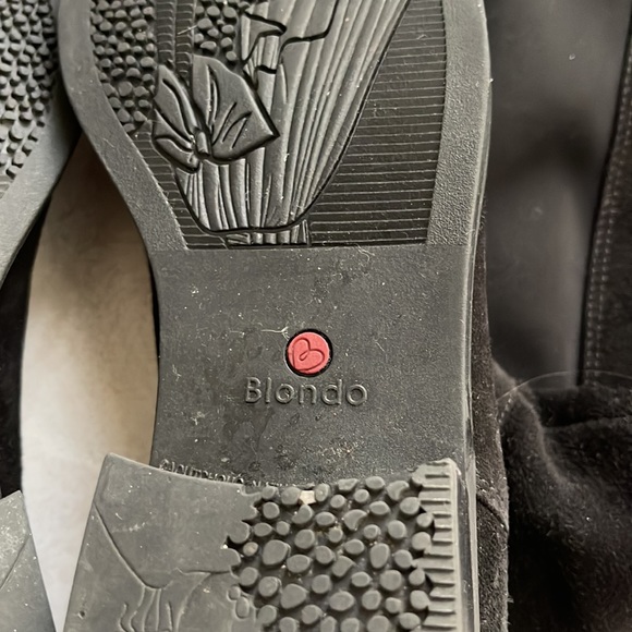 Blondo black suede Velma over knee boots size 8.5 - Picture 11 of 11